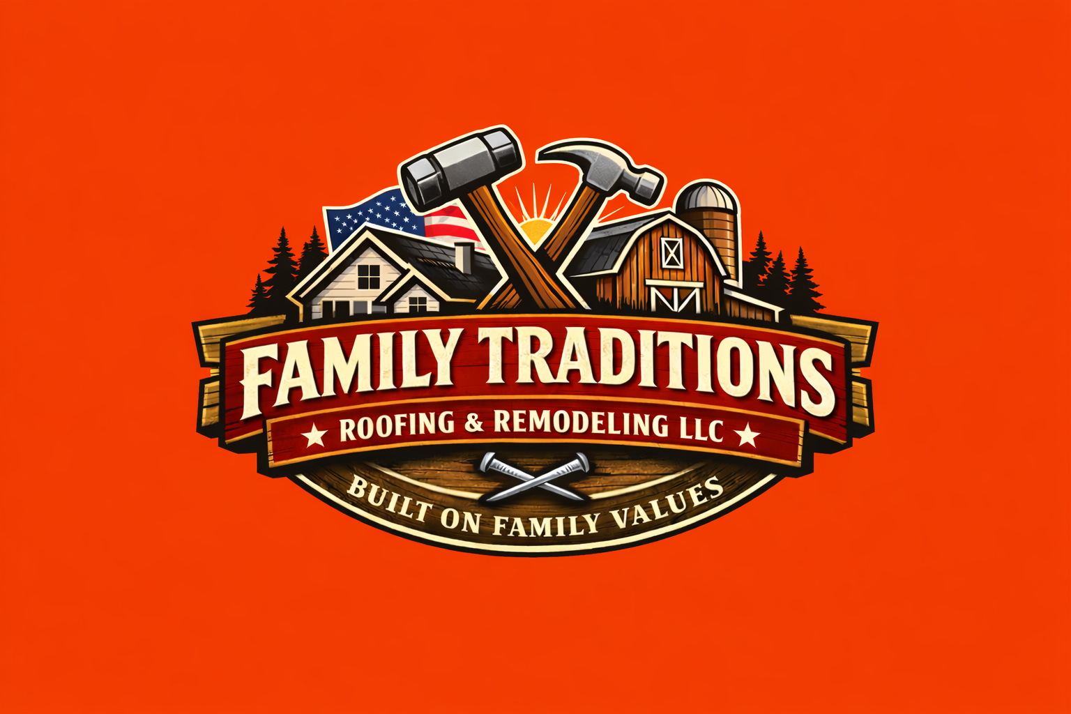 Family Traditions Roofing & Remodeling LLC Logo