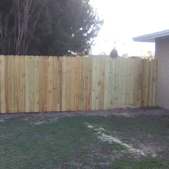 Custom Privacy Fence Build in Northwest Florida Panhandle